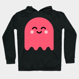 Cute Ghost Pink Hoodie